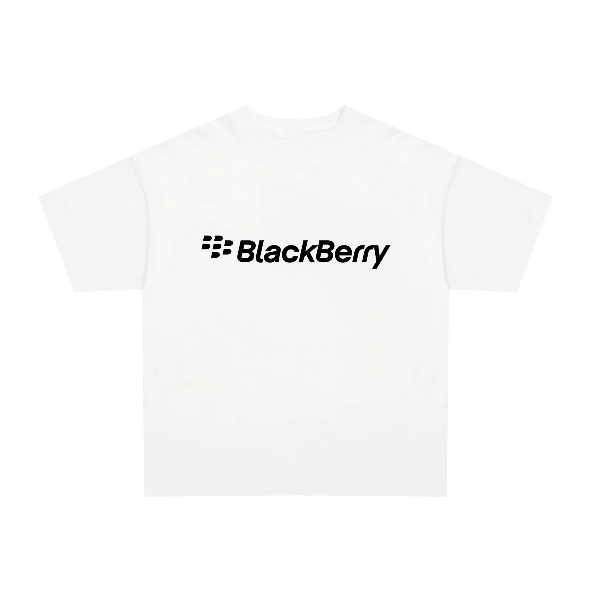 Vintage 2000s Blackberry white t-shirt, retro tech posterboy streetwear tee