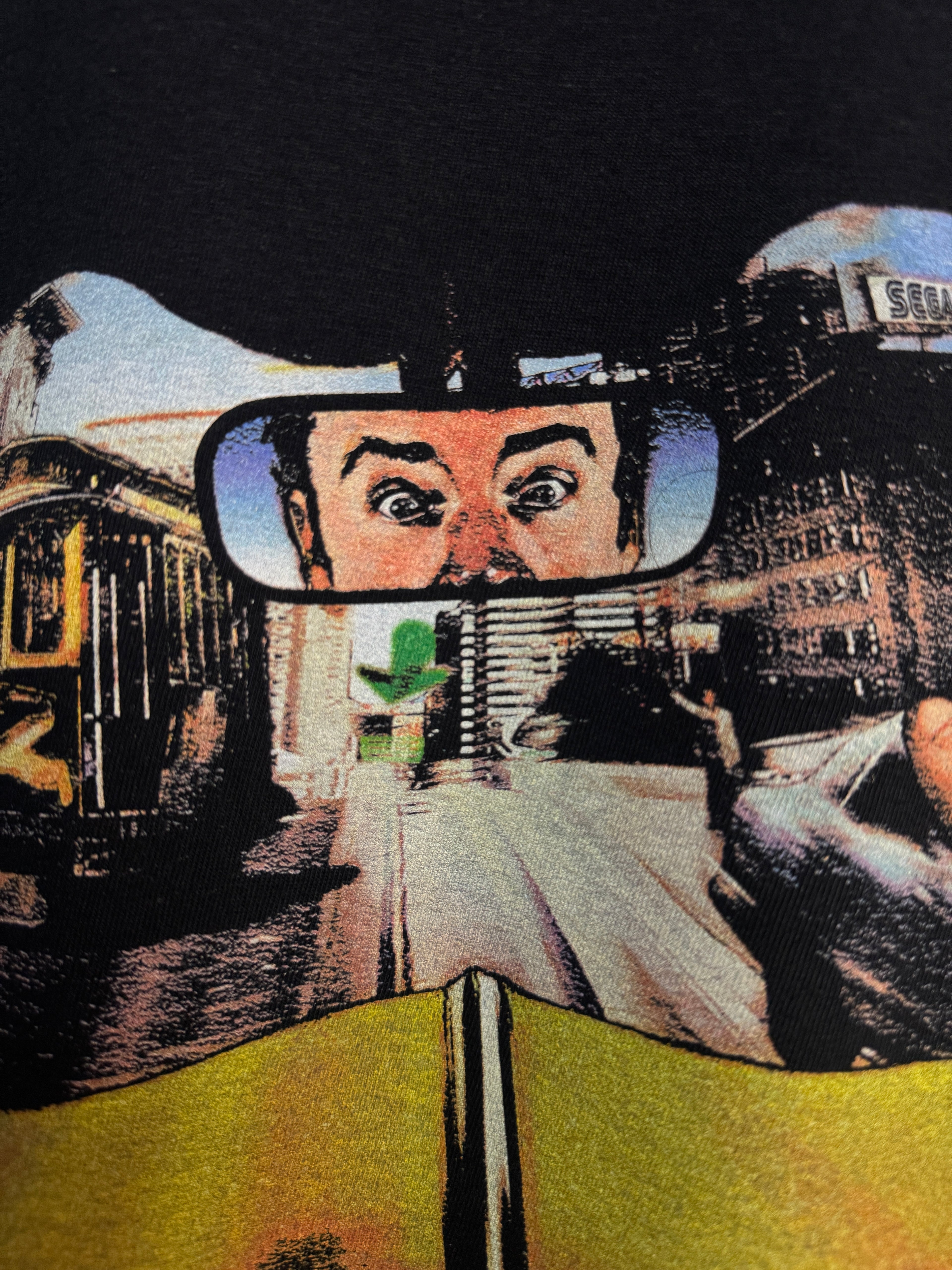 2000's Crazy Taxi vintage black graphic t-shirt