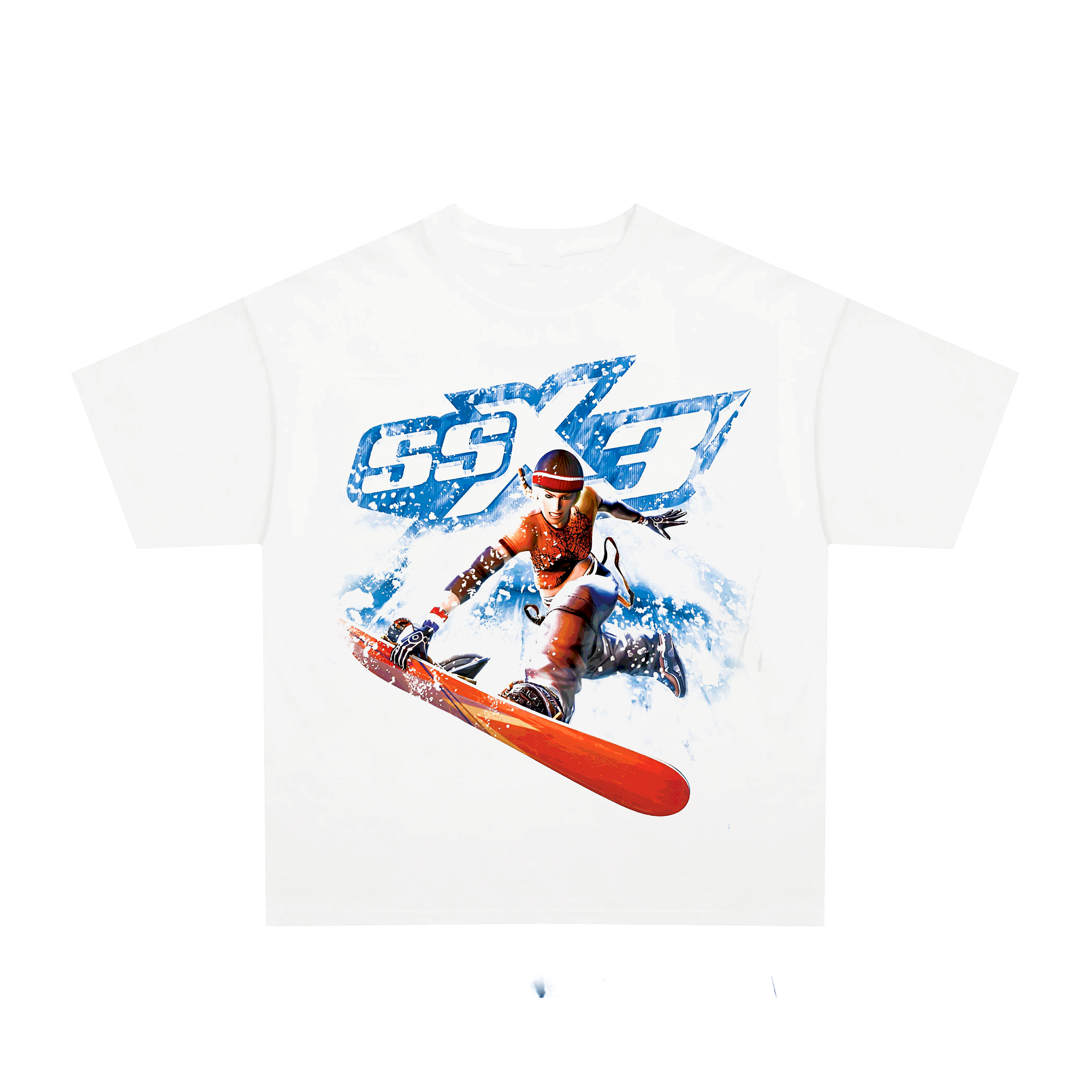 2000's SSX3 vintage white graphic t-shirt