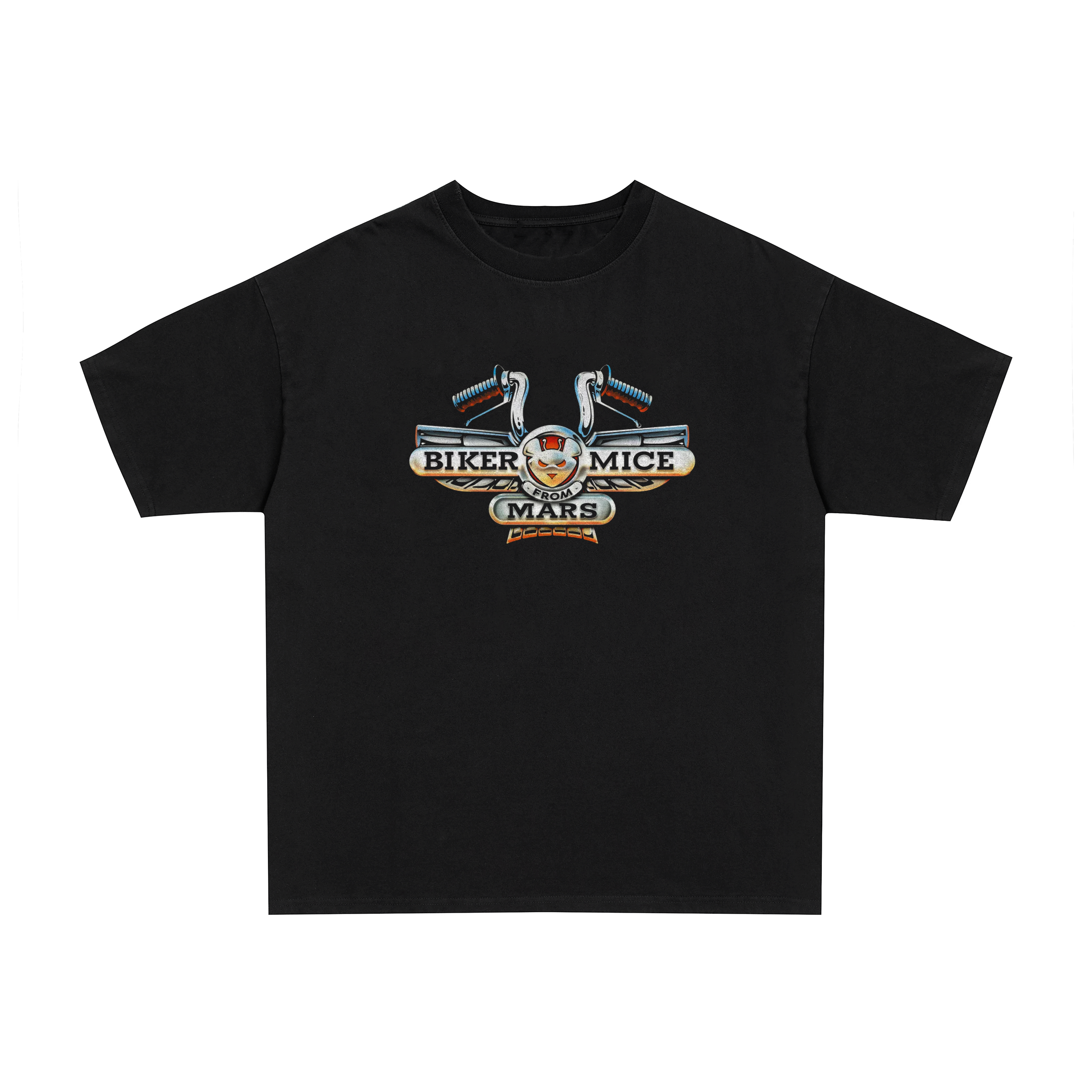 80's Biker mice from mars vintage black graphic t-shirt