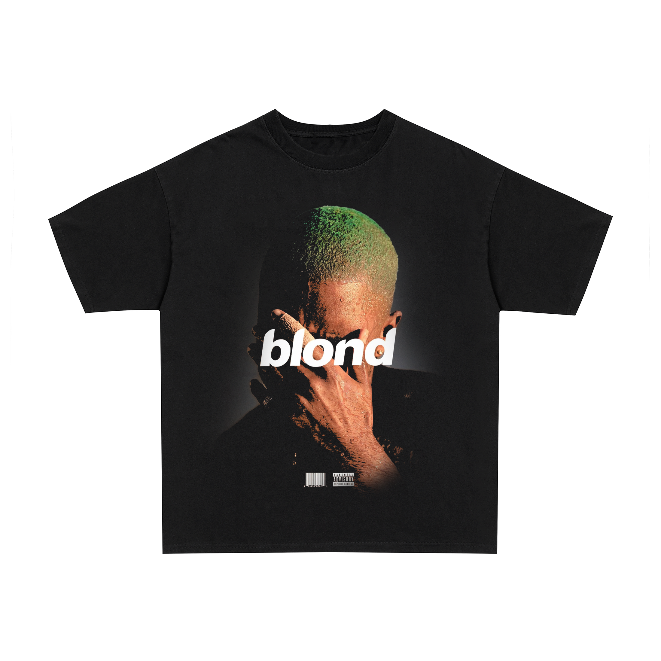 Frank Ocean blond vintage black heavyweight tee