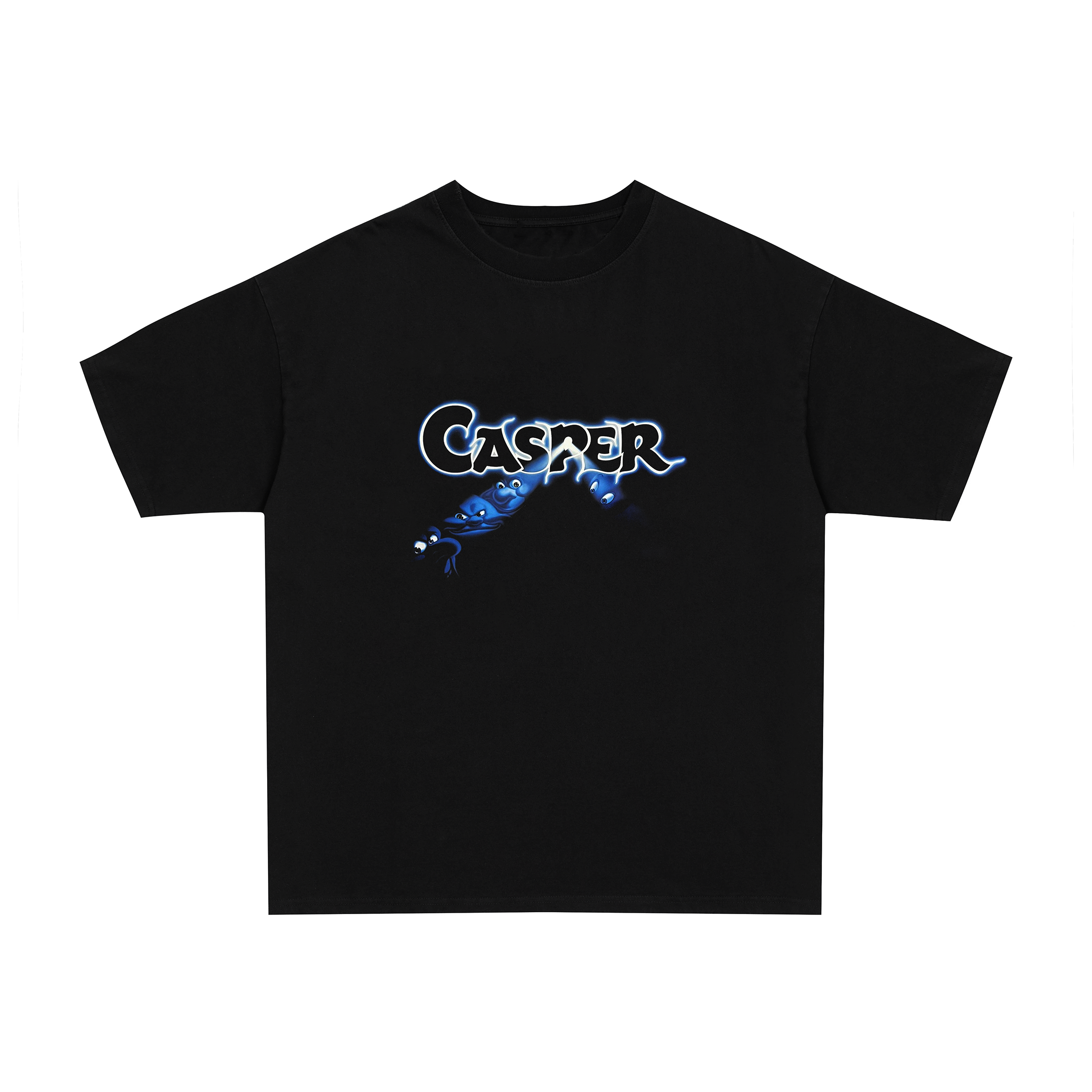 90's Casper the friendly ghost vintage black graphic t-shirt