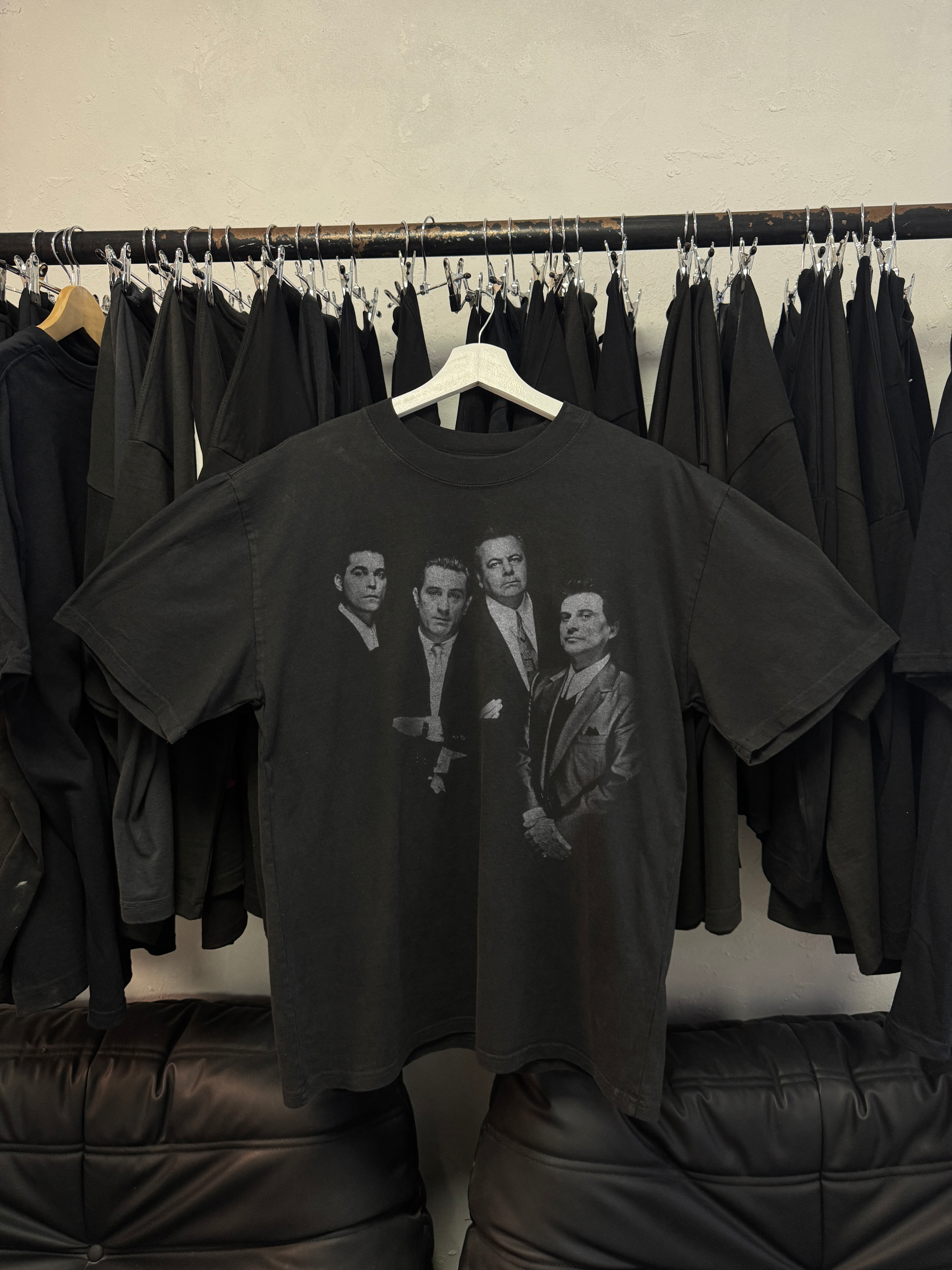 90's Godfather vintage black graphic t-shirt