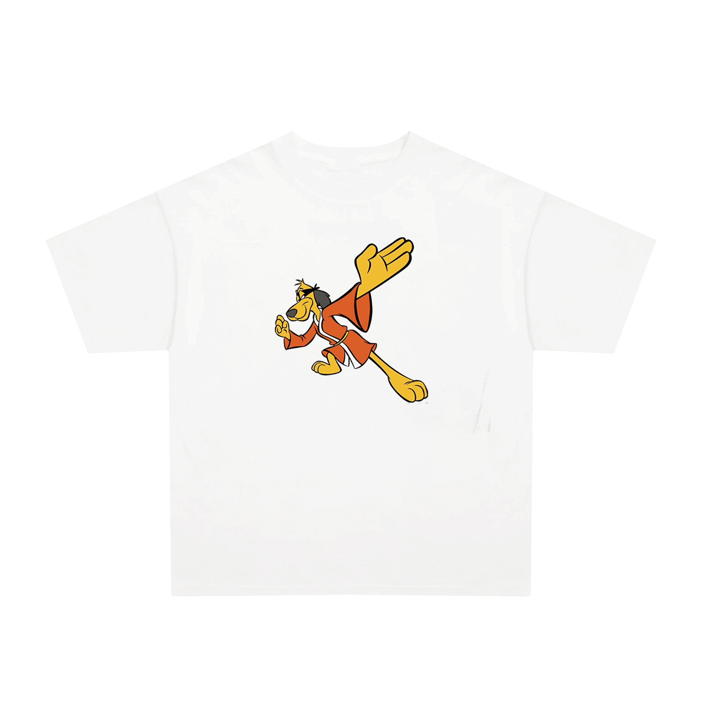 80's Hong Kong phooey vintage white graphic t-shirt