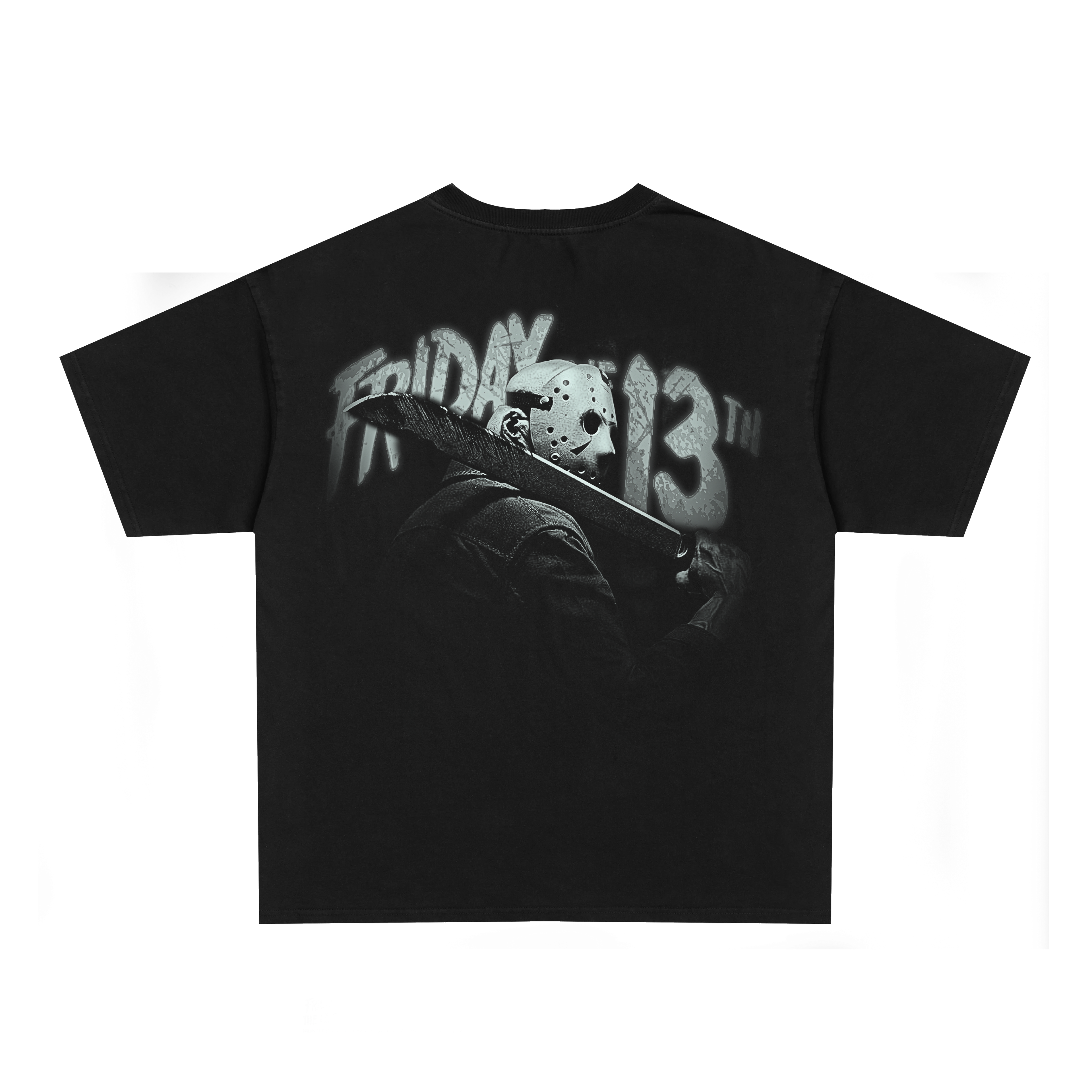 90's Jason vorhees vintage black graphic t-shirt