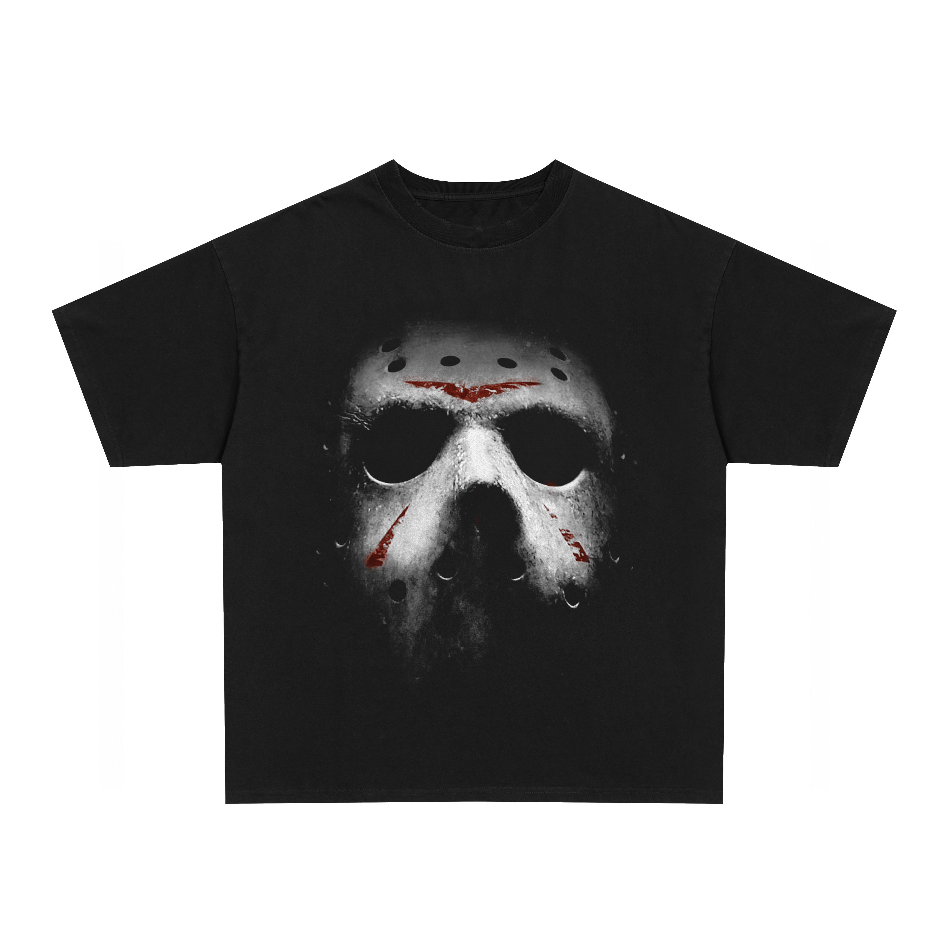 90's Jason vorhees vintage black graphic t-shirt