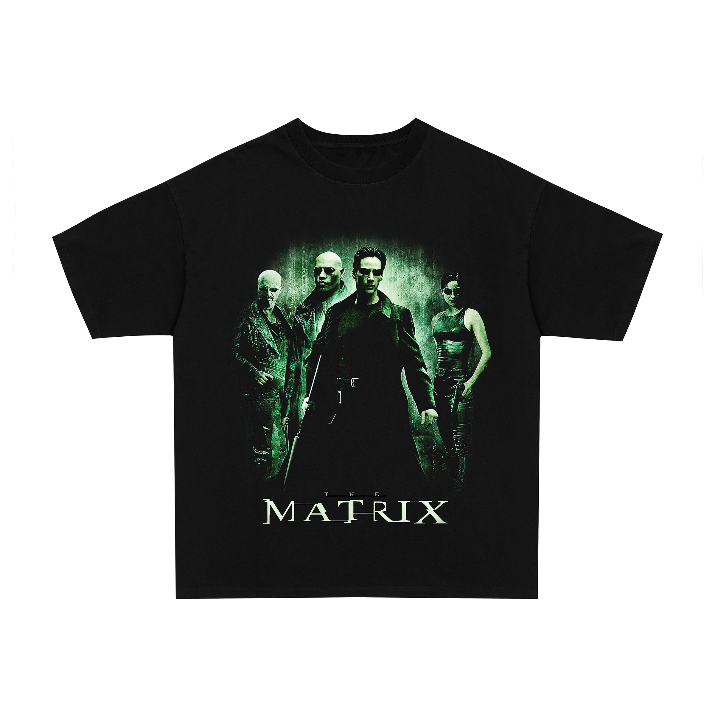 90's Matrix vintage black graphic t-shirt