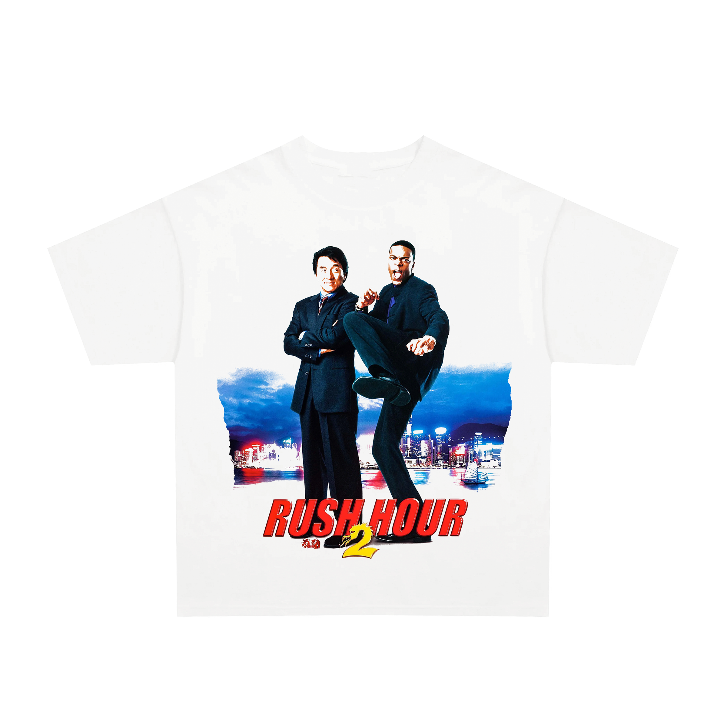 2000's Rush hour 2 vintage graphic t-shirt