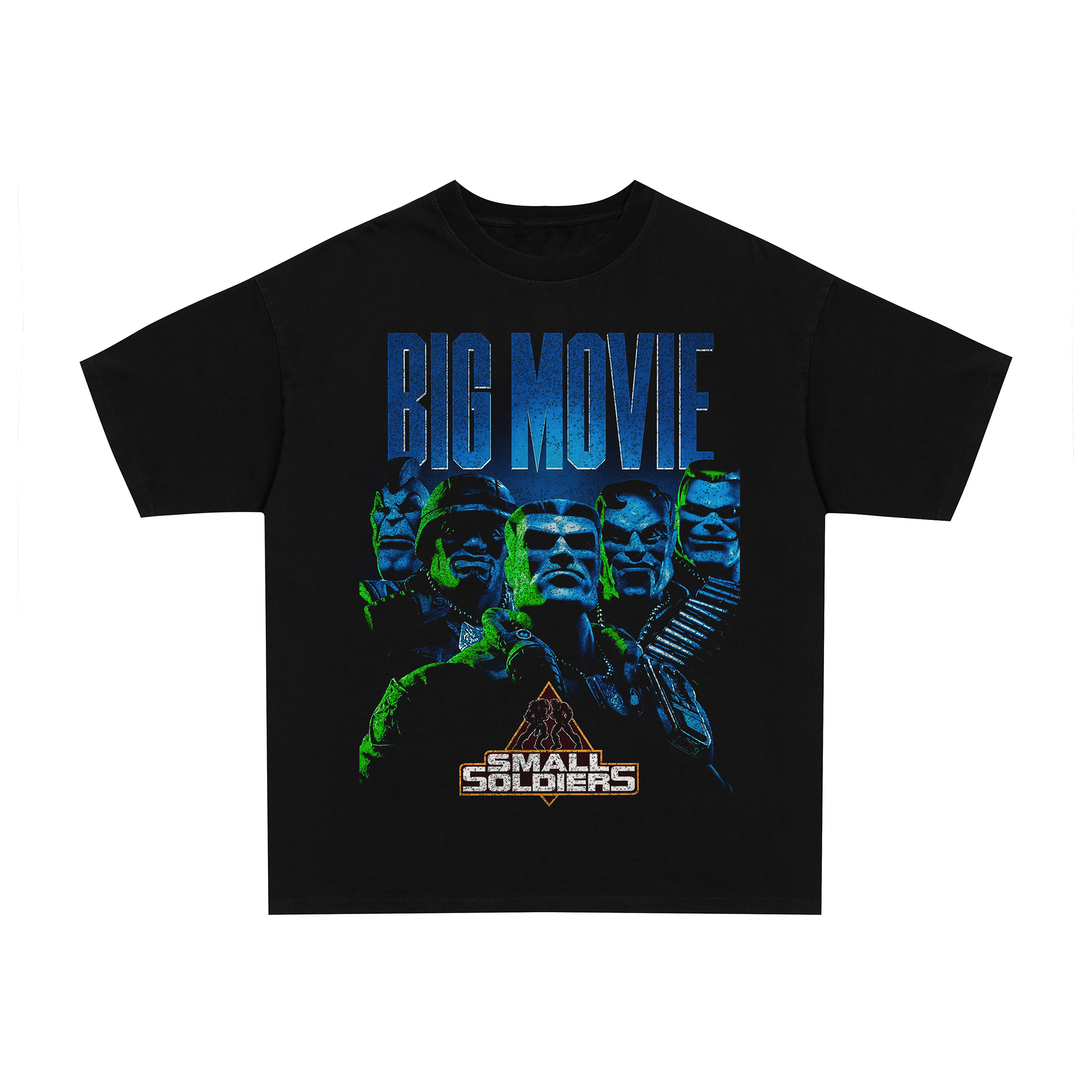 90's Small soldiers vintage black graphic t-shirt